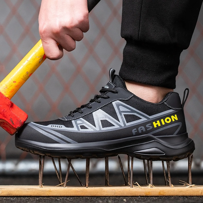 Safety Shoes, Insulated Shoes, Anti-Smashing Work Shoes, Puncture-Resistant Protective Boots