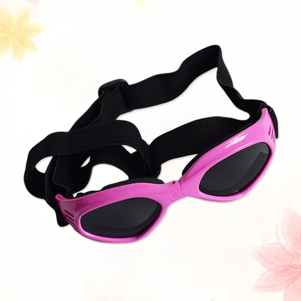 

Glasses For Dogs Triangle Frame Adjustable Straps Uv Protection Vent Design Dog Sunglasses Dog Sunglasses Pink