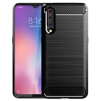 Surface Silicone Case For Xiaomi Mi9 Pro 5G Lite Mi 9t ShockProof Cover For Mi9 Mi 9 Se Mi9t Pro Carbon Fiber Cases