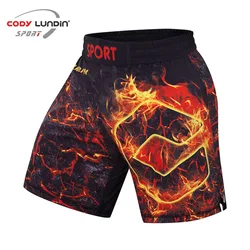 2024 New MMA Sports Breathable Men's Shorts Boxing Training MMA Kickboxing Training Shorts Muay Thai for Both Men and Women