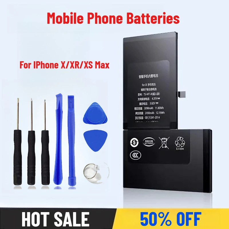 

For IPhone X/XR/XS Max Mobile Phone Batteries