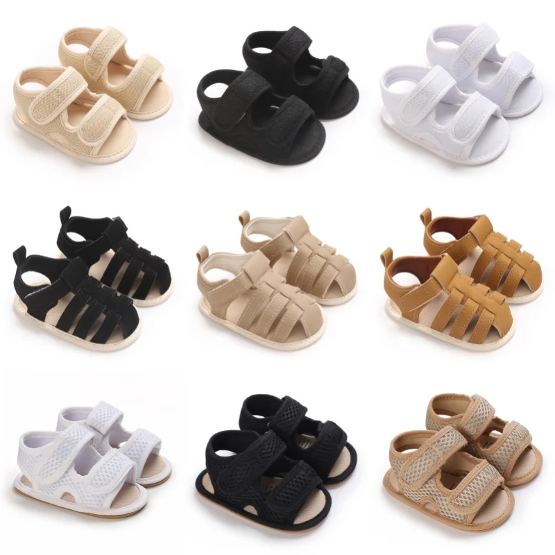 

Infant Baby Pre-walker Shoes 0-18 Months,Summer Lightweight Mesh Sandals,Double Adjustable Straps Casual Daily Shoes for Newborn