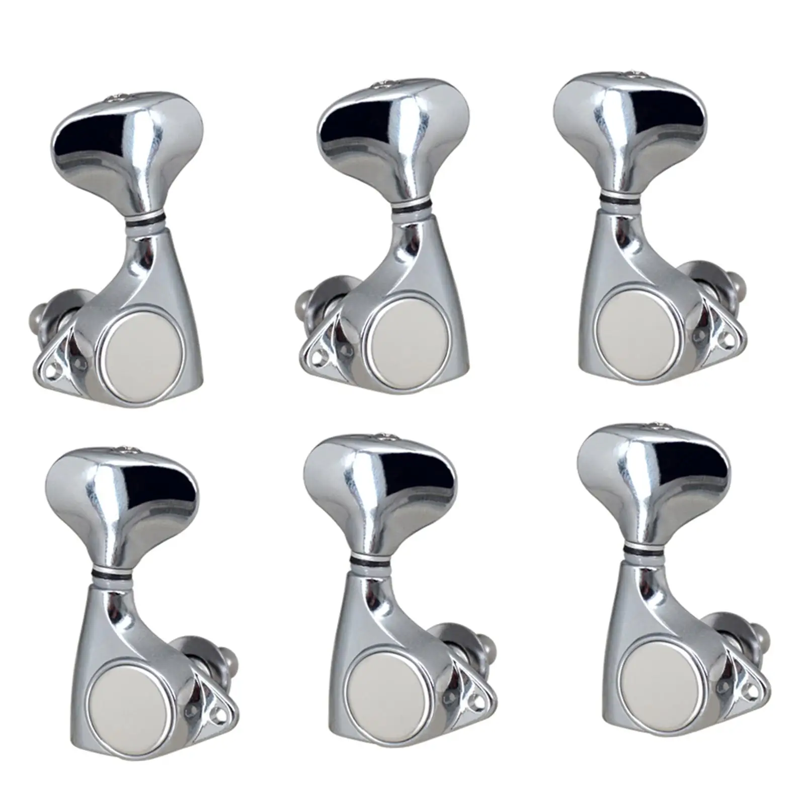 Chevilles de réglage de cordes de guitare, 6 pièces, jeu d'accordeurs de verrouillage 1:18 pour électrique acoustique