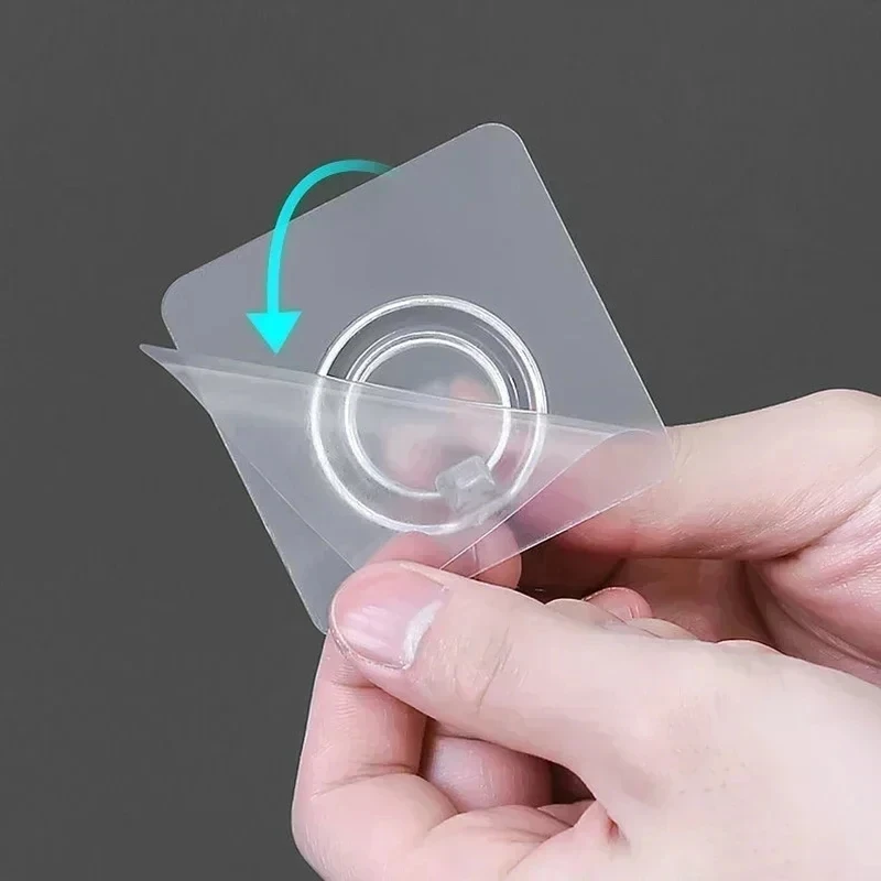 30pcs Strong Adhesive Hook Seamless Photo Frame Hanger Hook Waterproof Kitchen Bathroom Accessories Multifunctional Storage Hook image 5