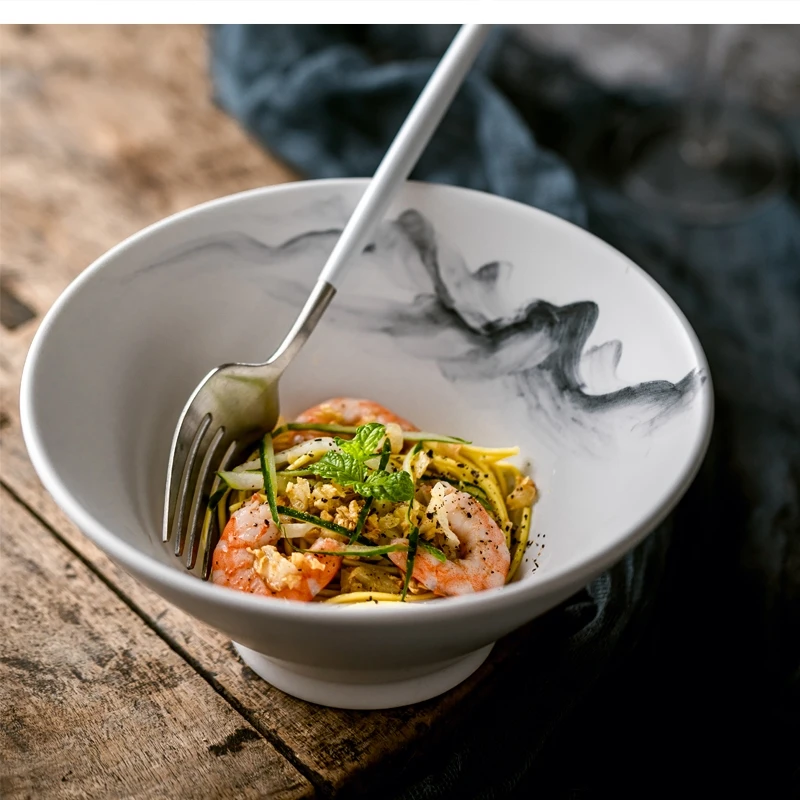 

ceramic noodle commercial beef rice household hand-painted tableware CN(Origin)