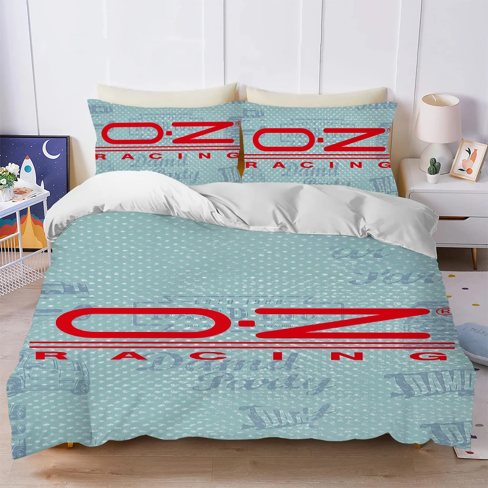 Fashion O-OZ racing Duvet Cover Set Soft Wash Bed 3 Piece Summer Comfortable Student Dormitory Home Baby Bedding Best seller