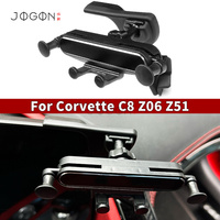 Car Phone Holder For Corvette C8 Convertible Stingray Sport Coupe Z06 Z51 2020+ Auto Styling  GPS Phone Stand Holder Attachment