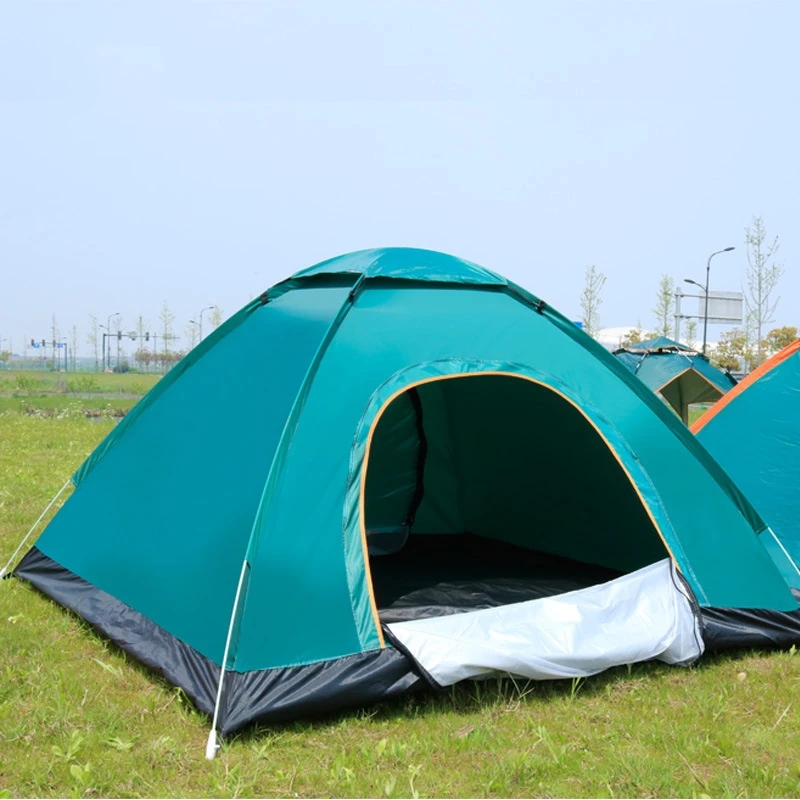 Outdoor Automatic Quick Open Tent Waterproof Tent Camping Family Outdoor Hiking Llightweight Instant Setup Tourist Tent