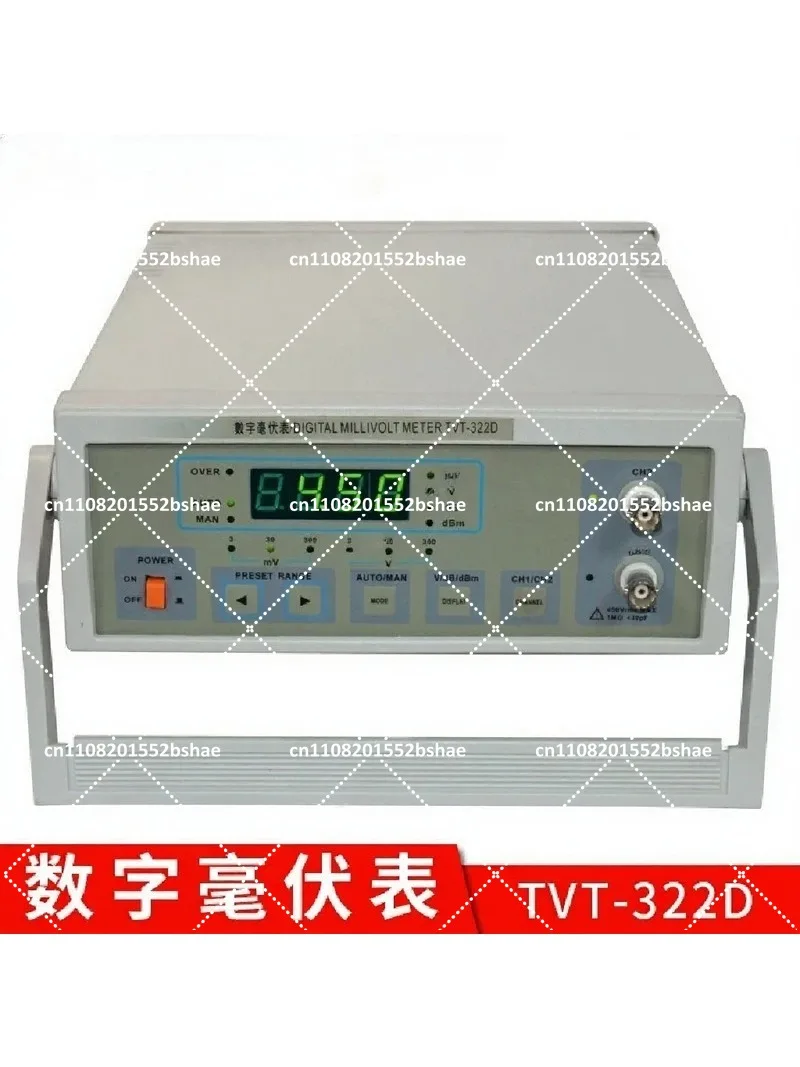 Digital Millivoltmeter AC 300V 2Hz-2MHz Manual Auto Compact Pointer Reading Detector