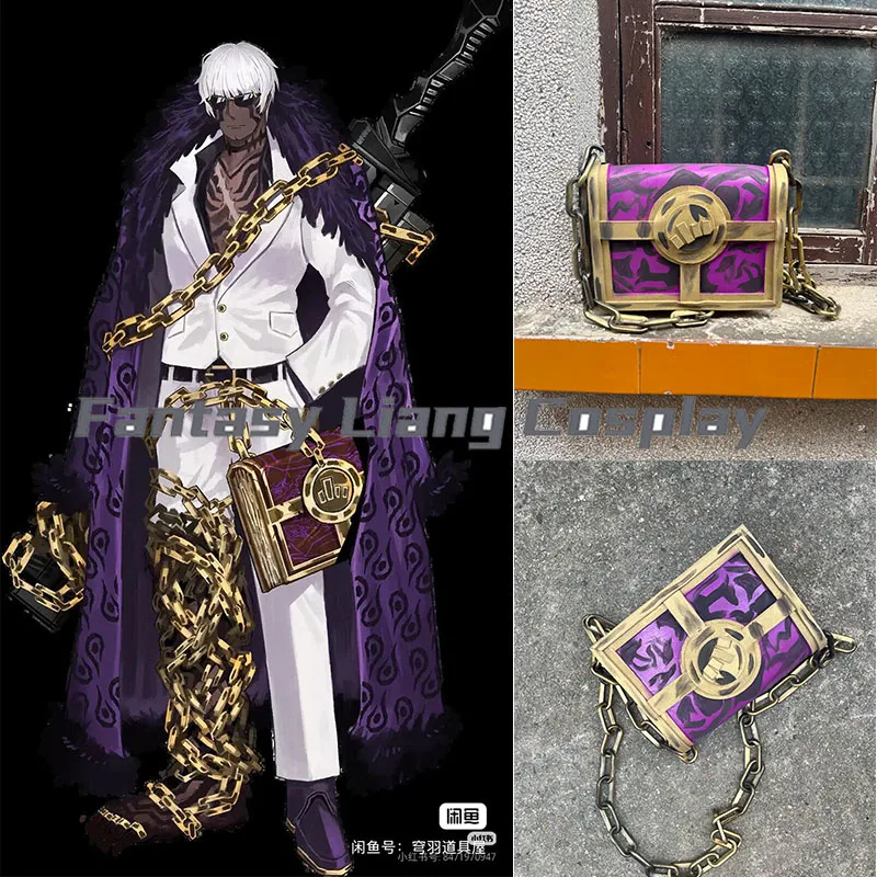 Mochila de Cosplay Mathias do Jogo Limbus Company: Livro de Contas da Vingança para Role Play, Espada, Halloween, Carnaval, Festa, Destacável para Homens