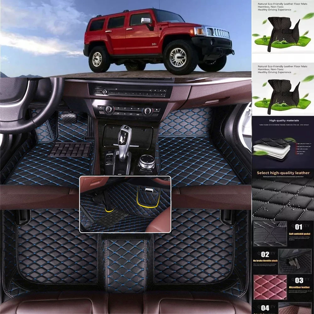 

3D PU-leather Waterproof Custom Car Floor Mats For Chevrolet Malibu Auto Carpets Foot Coche Accessorie Liners