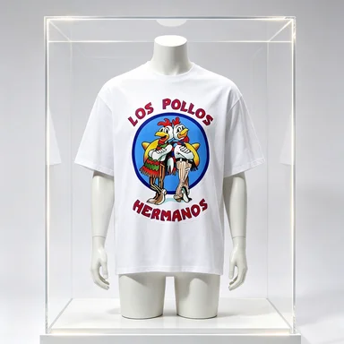 2026 New Fashion Men's Comfort Leisure Skin-friendly Pollos Hermanos T-shirt  Printed Yellow Funny Tshirt Male TShirts