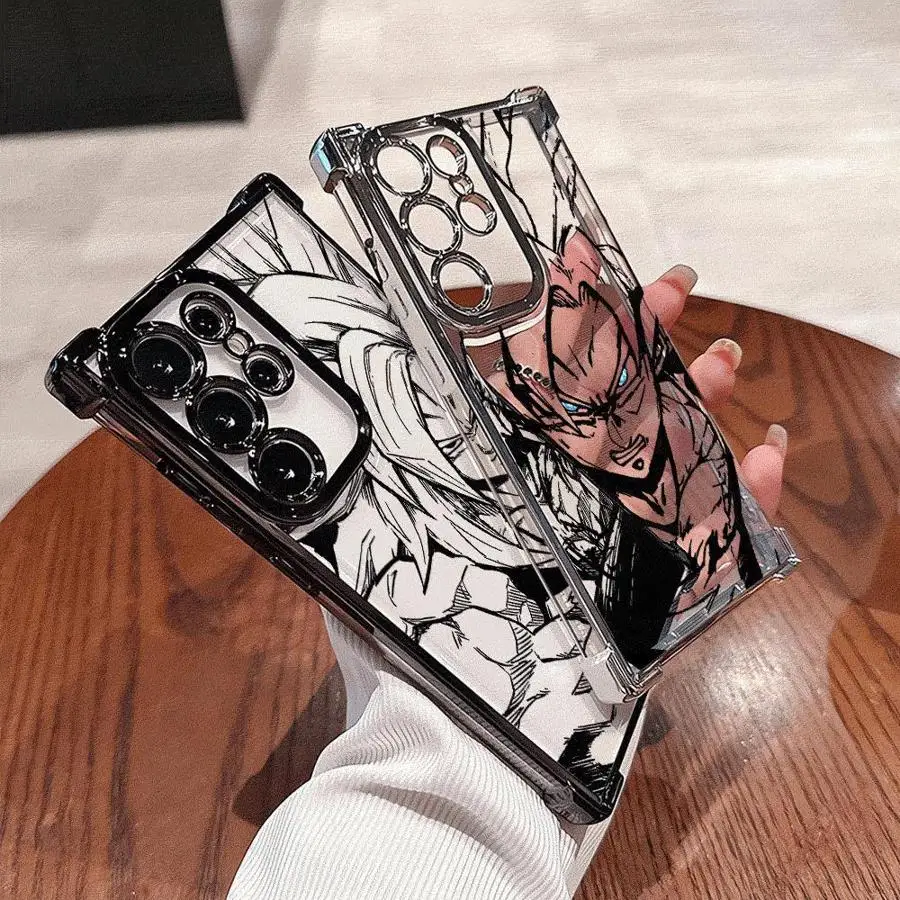 

Cool Dragon Ball Case for Samsung Galaxy S20 FE S24 s24ultra S21FE S25 Plus S22 Ultra s24fe S23 S25 Ultra Clear Cover