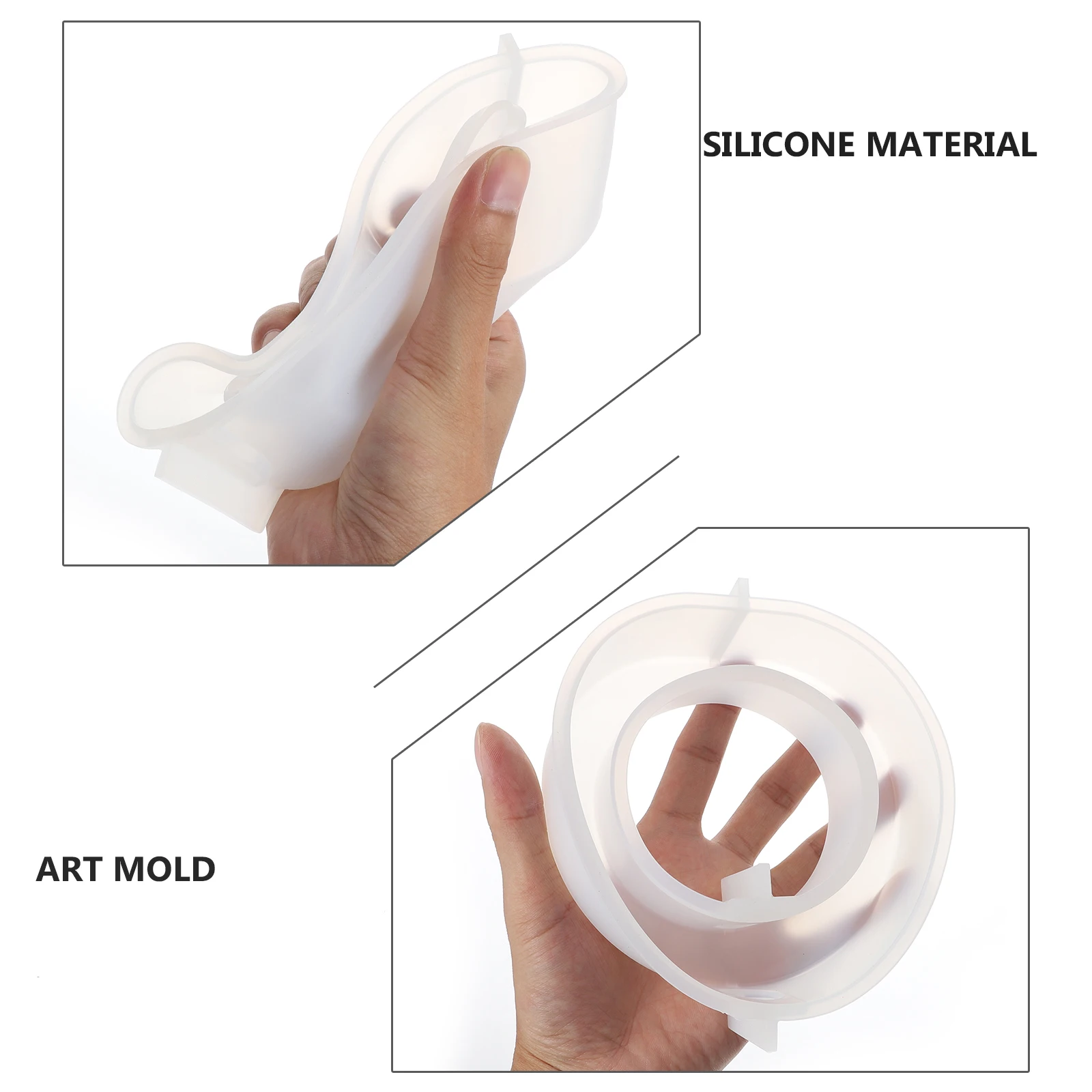

7Pcs Vase Silicone Mold Diy Creative Crafting Flexible Art Mold For Customized Gifts And Home Adornment