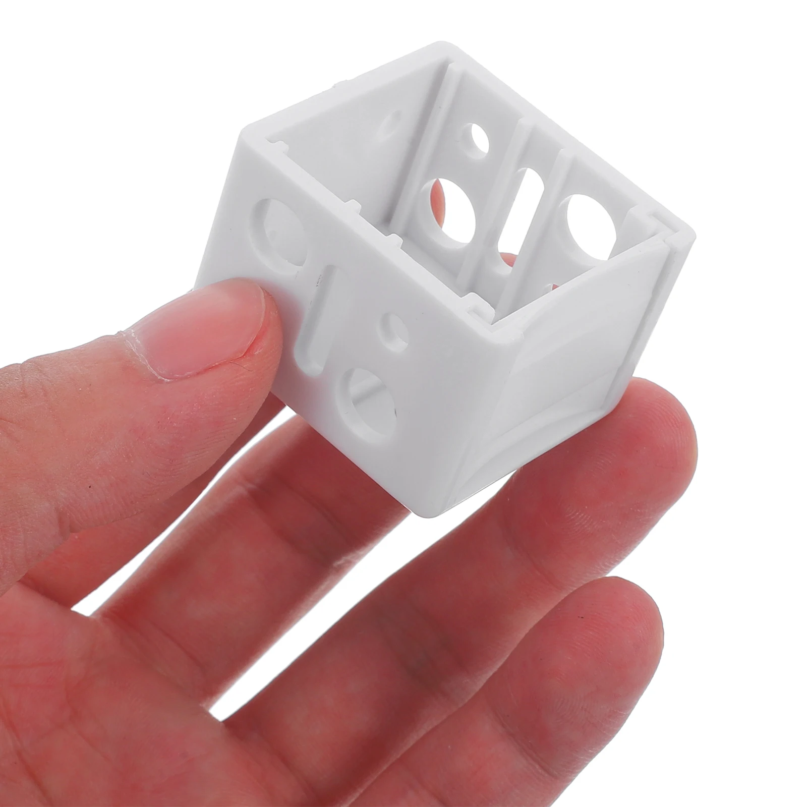 

12pcs Track Curtain Fixing Parts Mounting Brackets Heavy Duty Plastic Roller Fittings for Blinds Adjustable Home Supplies