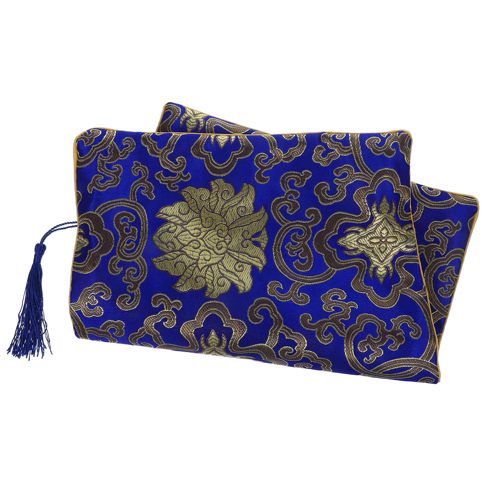 Zipper Bag Pen Pouch Notebook Storage Pencil Case Organizer Portable Silk Carrying Large Capacity Student