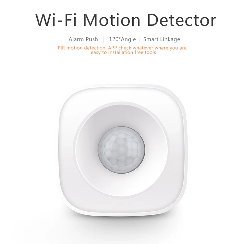 WiFi PIR Motion Sensor Wireless Infrared Detector Security Burglar Alarm Sensor Smart Life APP Control Compatible