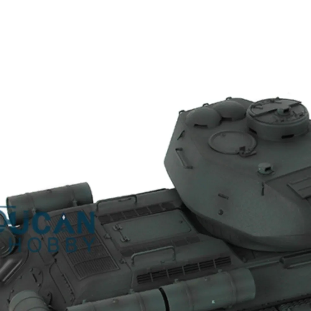 HENG LONG 1/16 RTR Verde 7.0 RC Tanque Brinquedos Plástico Soviético T34-85 RC Tanque 3909 360 °   Turret BB Pellets Fumar Infravermelho RC Panzer