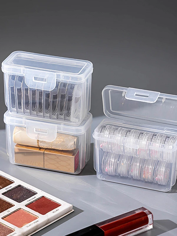 

Large Capaci Disposable ence Storage Box Desktop Organizer Cover Lipsti Perfume Sample Cosmetic Miscellaneous Storage Box