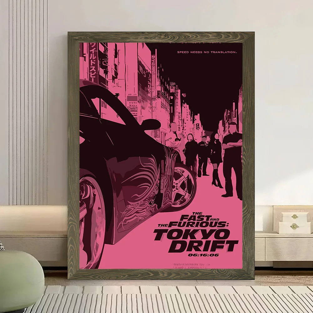 Fast and Furious: Tokyo Drift Movie Printed Canvas Wall Art Customizable Paintings Poster Perfect Gift for Personalized Painting - view 3