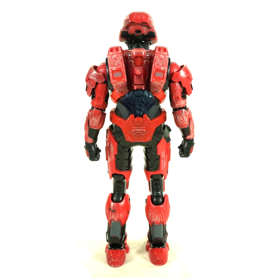 The Spartan Collection Series Red MK VII No Accessory 6.5" Loose Action Figure Figurine Toy Doll view 3