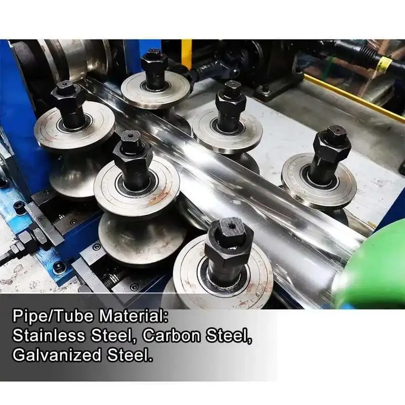 Hot Sale SS MS Round Square Rectangular Pipe Mill Plant Price Stainless Steel Tube Grinder Manufacturing Hine