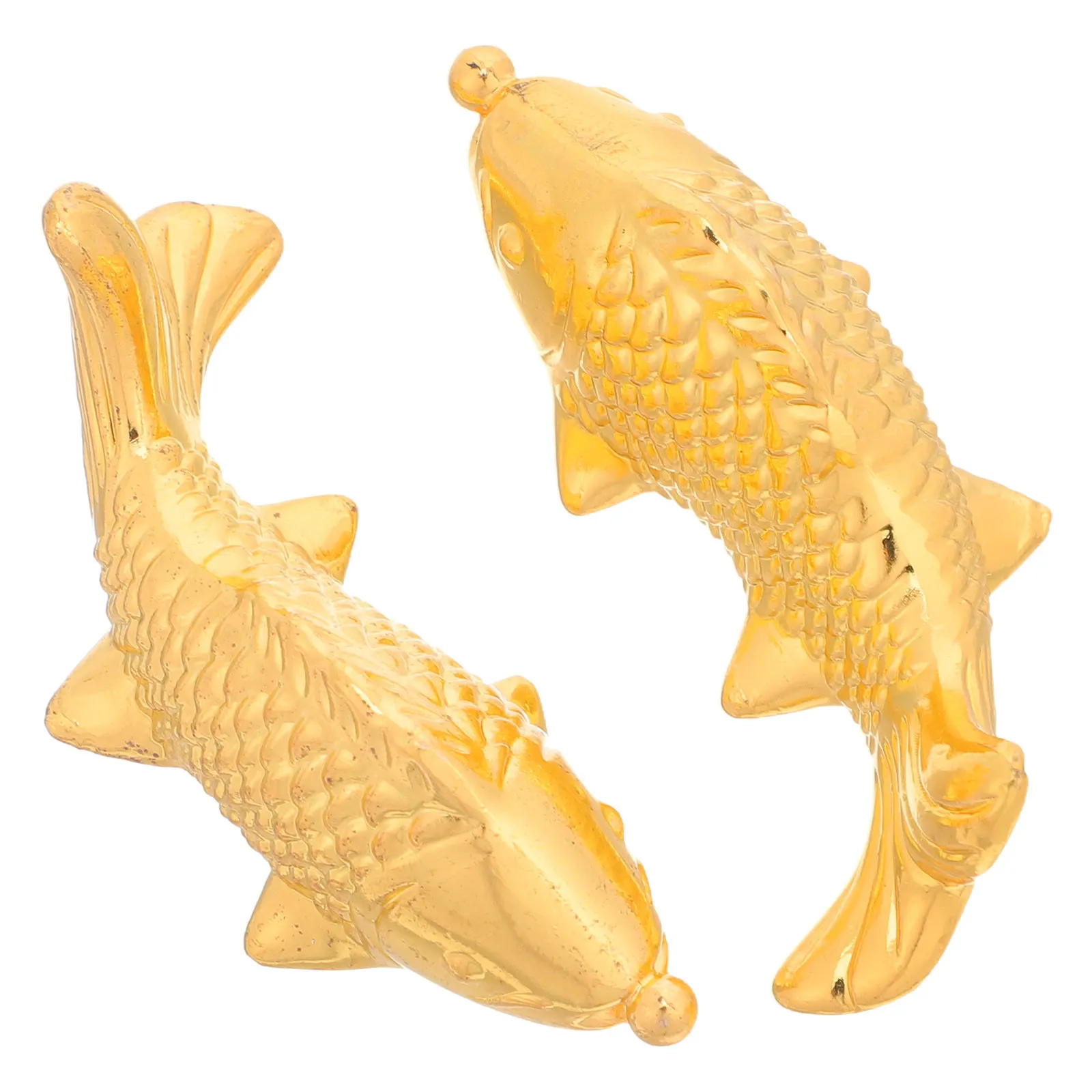 2Pcs Zinc Alloy Koi Fish Chopstick Holders Metal Chopstick Rest Stable Tableware Stand for Dining Home Restaurant