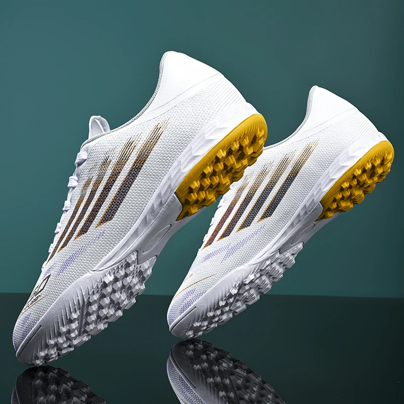 

New Men Soccer Shoes Football Boots Boys Sports Shoes Sneakers Professional Comfortable Match Ankle Non-Slip TF/FG Unisex