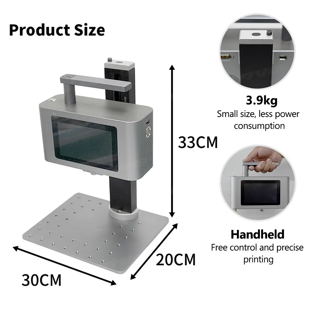 Laser stretch mark removal machine laser Engraving Metal Steel Nameplate Logo Jewelry Gold Silver UV Fiber Laser Marking