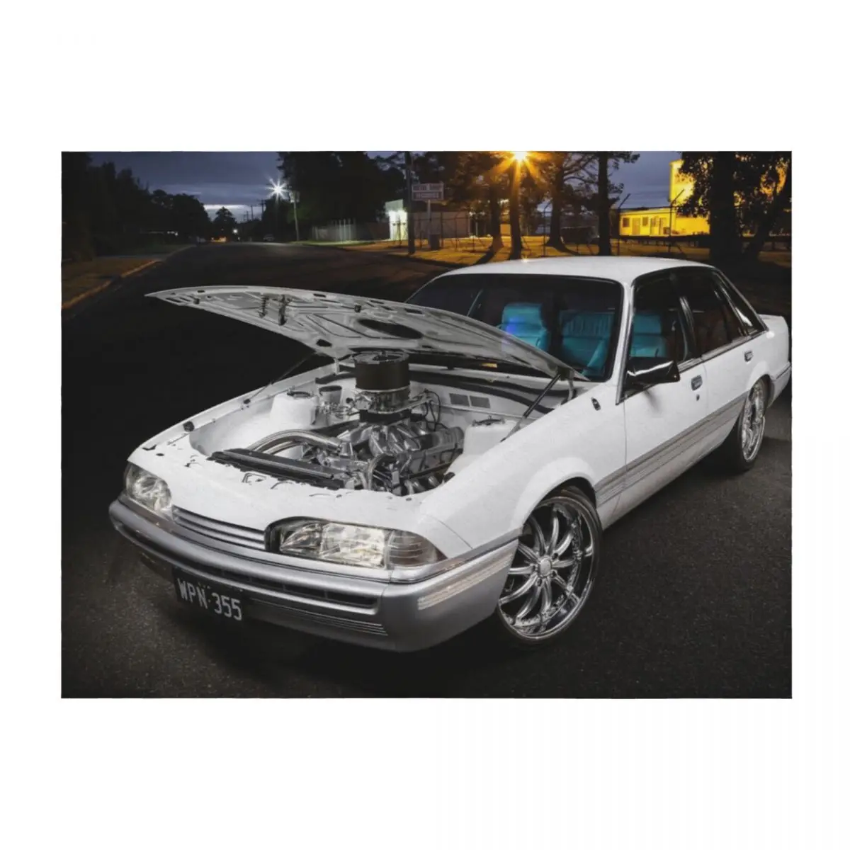 

Matt Lomas' Holden VL Commodore Throw Blanket Comforter wednesday Thermals For Travel Beach Blankets