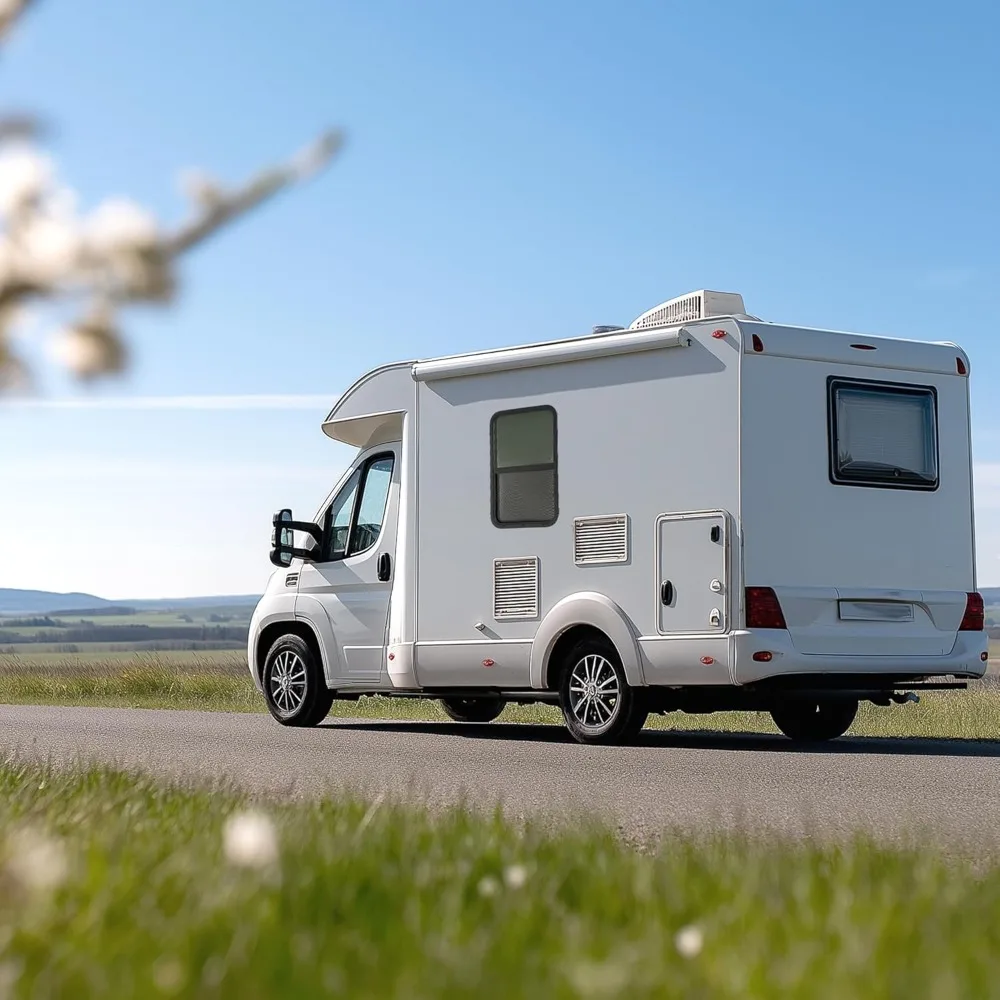 24 Wide x 36 High Vertical Slide RV Window Replacement with Screen for Cargo, Travel Trailer, and Camper