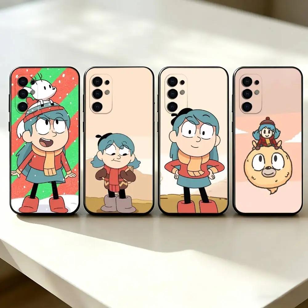 A-Animated Girl H-Hilda Phone Case For Samsung S25,S24,S21,S22,S23,S30,Ultra,S20,Plus,Fe,Soft Silicone Black Cover