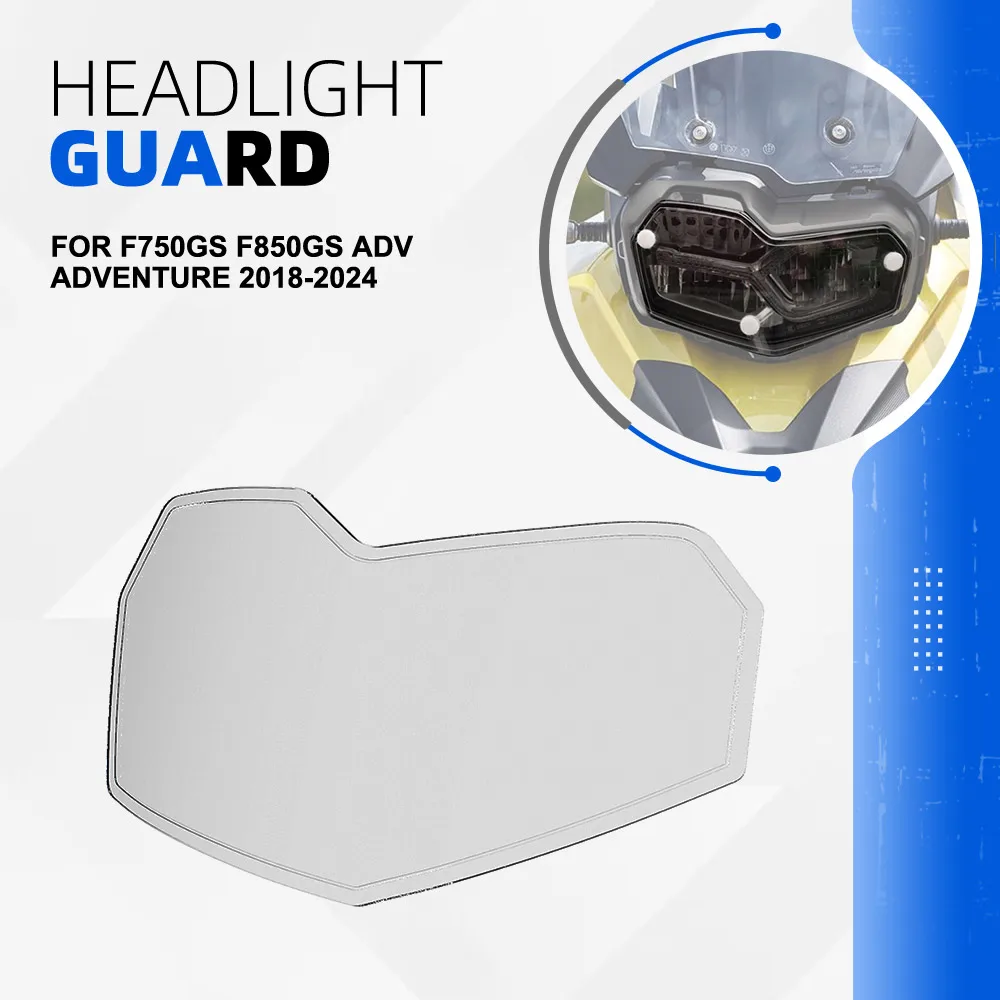 

Headlight Guard For BMW F750GS F850GS ADV Adventure 2018-2020 2021 2022 2023 2024 Motorcycle Headlamp Grill Protections Cover
