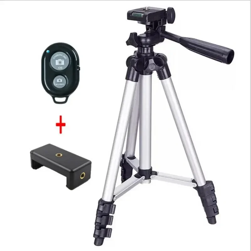 Multifunction Tripod For Mobile Camera Portable SLR Support Bluetooth Desktop Cam Stand Monopod Smartphone