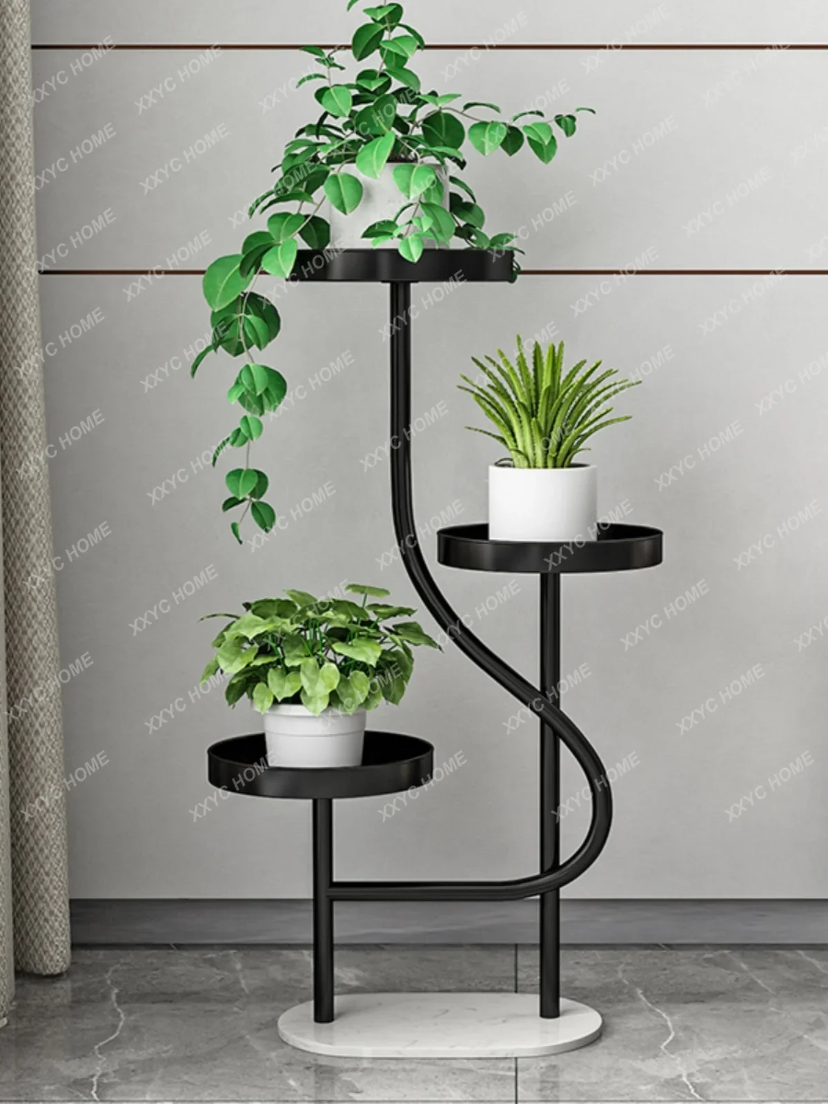 Flower Rack Living Room Floor-Standing Indoor High-End Atmospheric Modern Simple Plant Stand