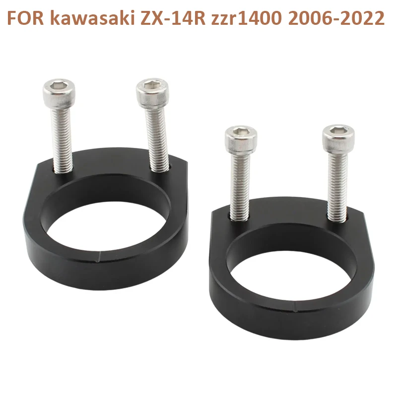 

ZX14R Motorcycle HandleBar Riser Clamps Riser Adapters For kawasaki ZX-14R ZX 14R ZZR1400 ZZR 1400 2006-2022 2021 2020 2019