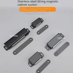 Cabinet Suction for Furniture Wardrobe Cupboard Strong Door Closer Plastic Magnetic Cabinet Catches Latch Magnet