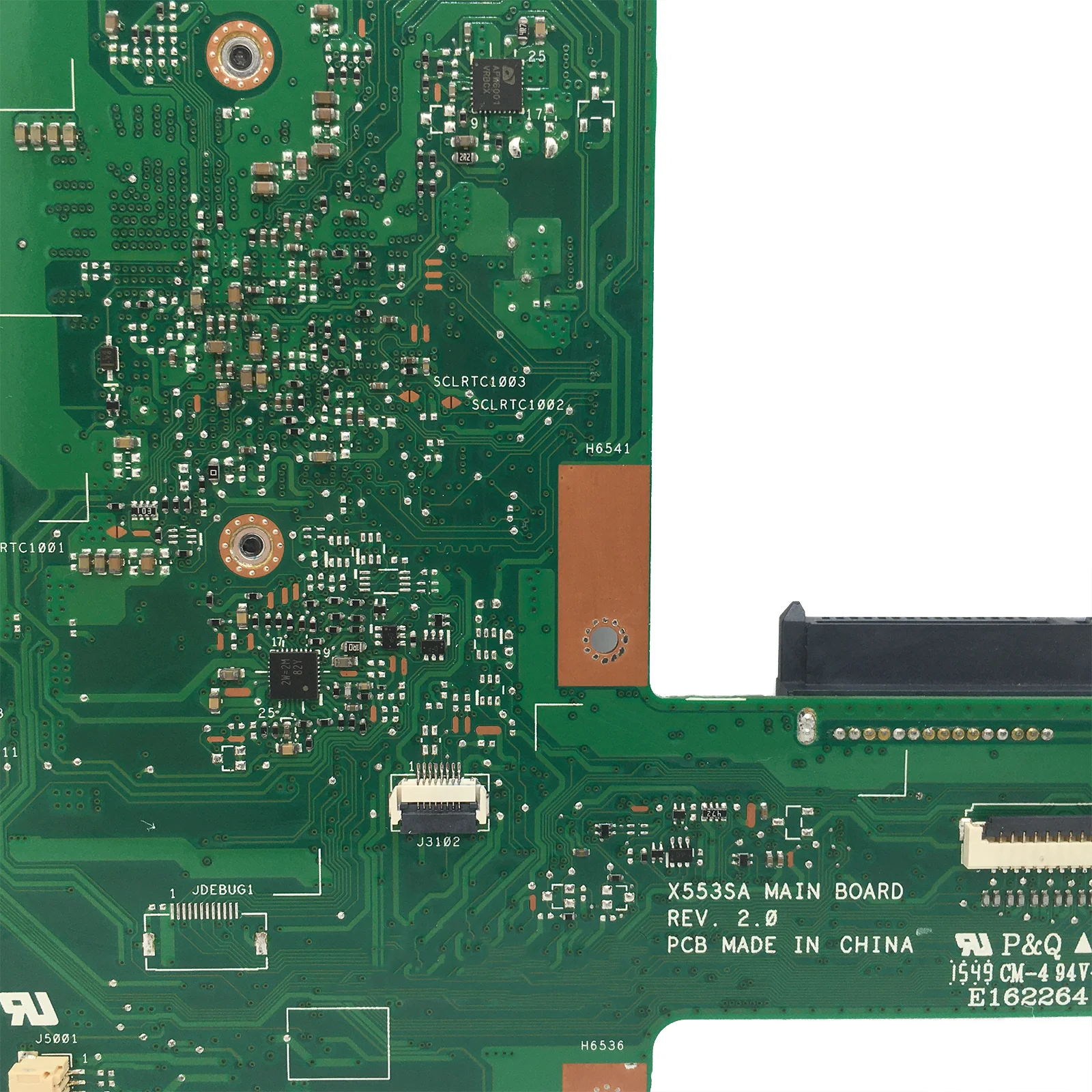 X553sa Moederbord Voor Asus A 553S A553sa F 553S F553sa X 553S Laptop Moederbord Met N3050 N3700 Cpu Ddr3 100% Getest