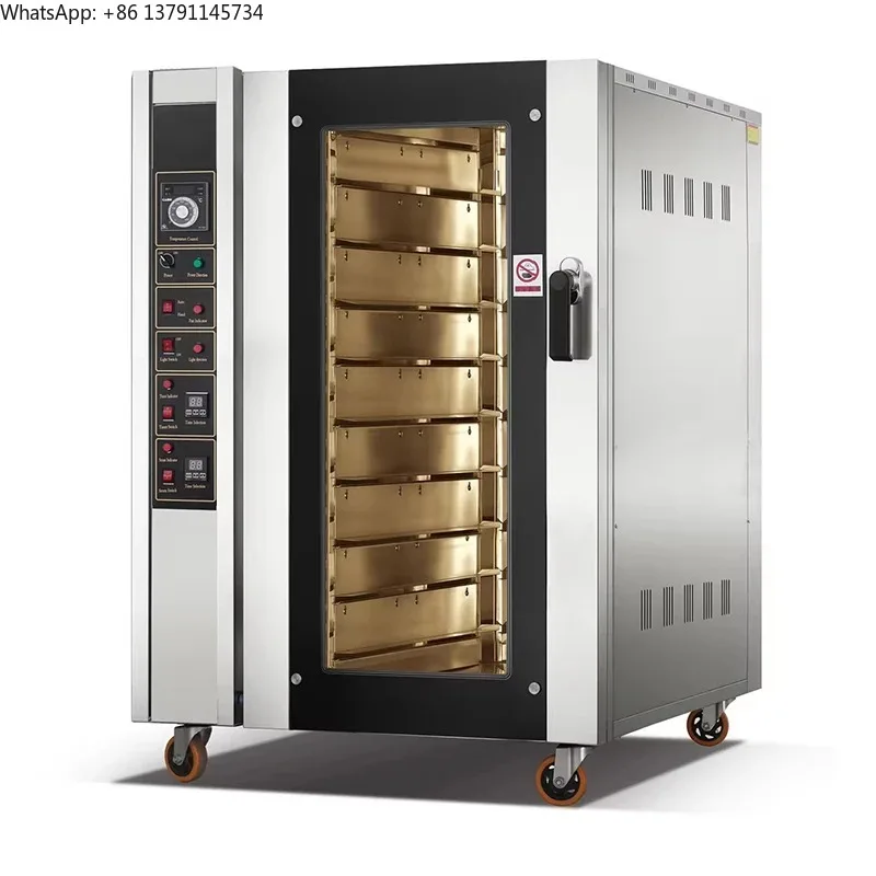 

Baking Equipment 5 Tray and 8 Tray Commercial Convection Electric Gas Bread Oven for Bakery