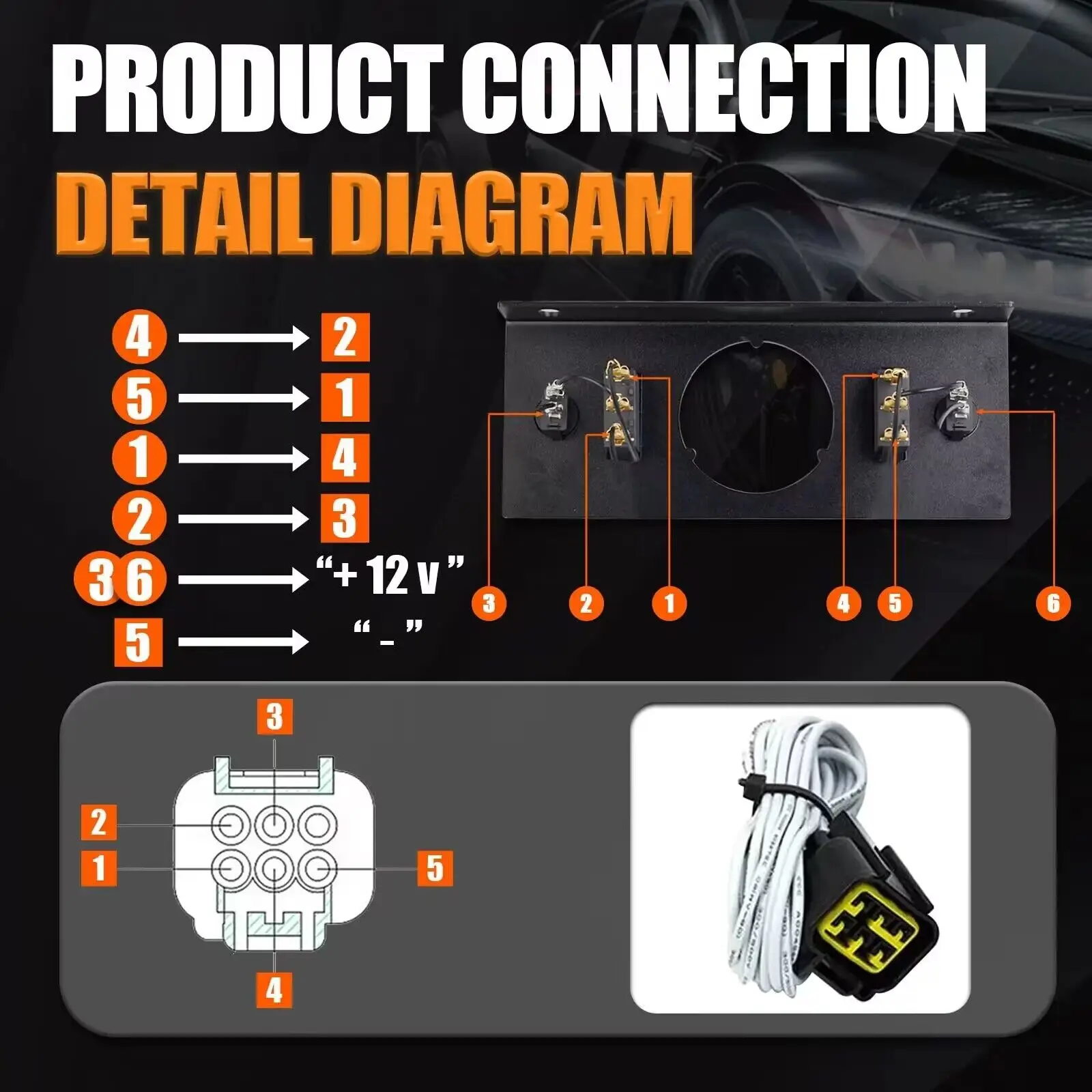 New！Universal  Air Ride Suspension Dual Display Pressure Gauge With Solenoid Valve & Remote Control & Panel Ship Type Switch KIT