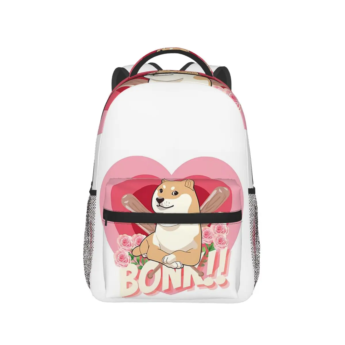 

Cheems Bonk Backpack Hot Sale Daypack Large Capacity Children BookBag School Bag Shoulder Bags for Men Women