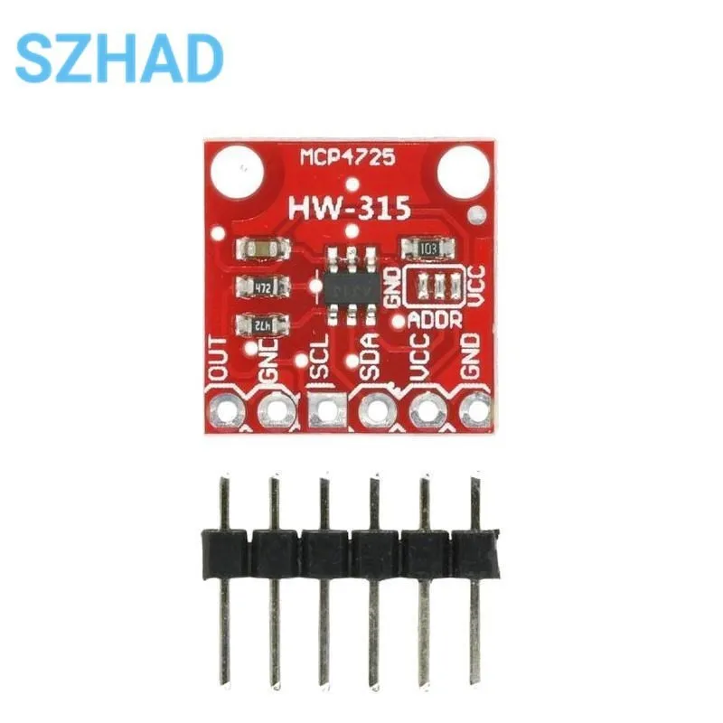 MCP4725 I2C DAC Breakout Module Development Board