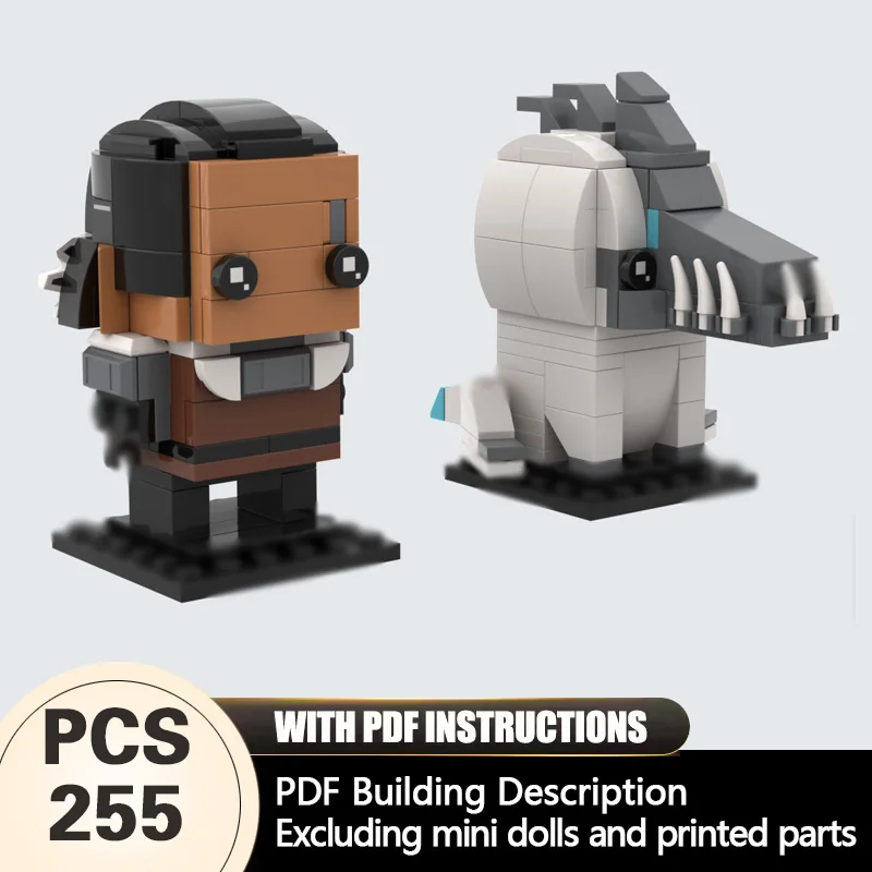 

Creators Animal Series Model MOC Building Bricks Animal And Snow Stalker Modular Technology Gifts Holiday Assemble Children Toys