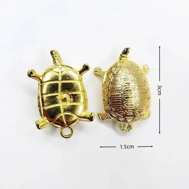 Wealth Golden Turtle Coin Chinese Fortune Turtle Feng Shui Toad Money Home Office Decoration Tabletop Ornaments Lucky Gifts