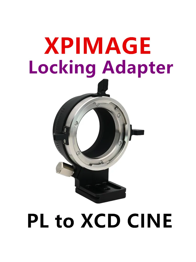 XPIMAGE PL-XCD Adapter for ARRI PL CINE Lens to HASSELBLAD X2D X1D Camera,PL to HX Mount,PL-X1D 907X X2D Locking Adapter