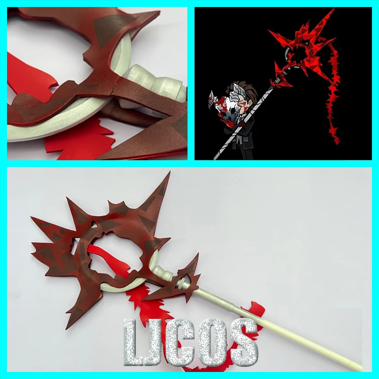 

Limbus Company Priest Curiambro Cosplay Staff Replica Halloween Christmas Fancy Party Props Anime Game Accessory