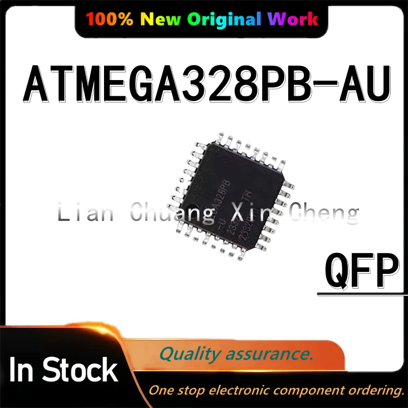 (10piece)100% Original ATMEGA328PB-AU ATMEGA328PB-U MEGA328PB-U QFP-32 Chipset In Stock