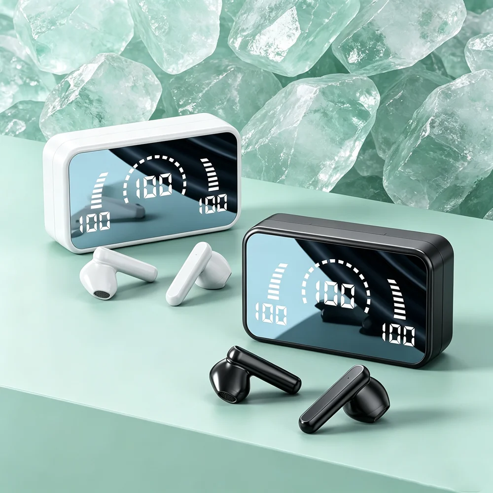 Wireless Earbuds Earphones Bluetooth Wireless Eco-friendly Bluetooth Headphones Are Crafted From Premium Recycled Ocean Plastics