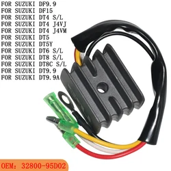 Motorcycle Voltage Regulator Rectifier For Suzuki DF9.9 DF15 DT4 DT5 DT5Y DT6  DT8 DT8C S/L J4VJ J4VM DT9.9C DT9.9A  32800-95D02