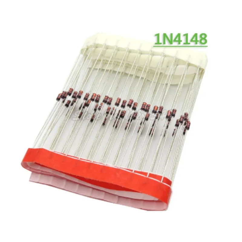 100PCS 1N4148 DO-35 IN4148 Switching Diode New Original